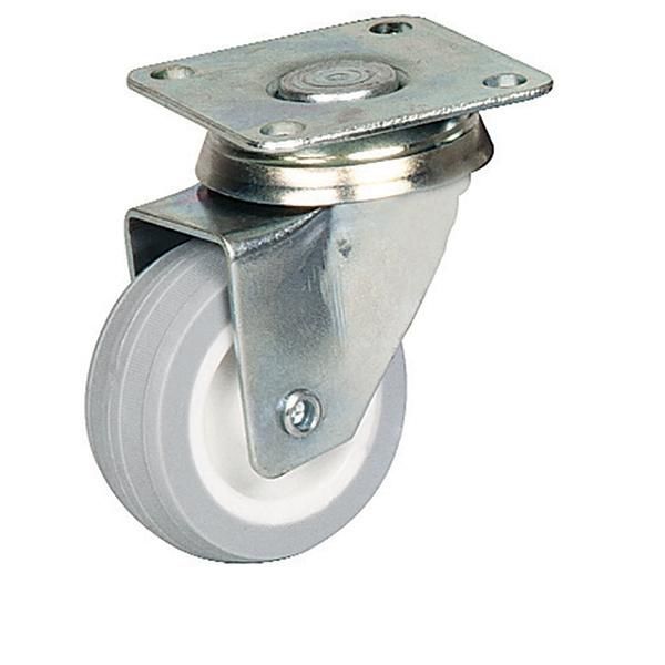 Hafele MORBY Mobilya Tekerleği Frensiz Gri Ø50x70mm