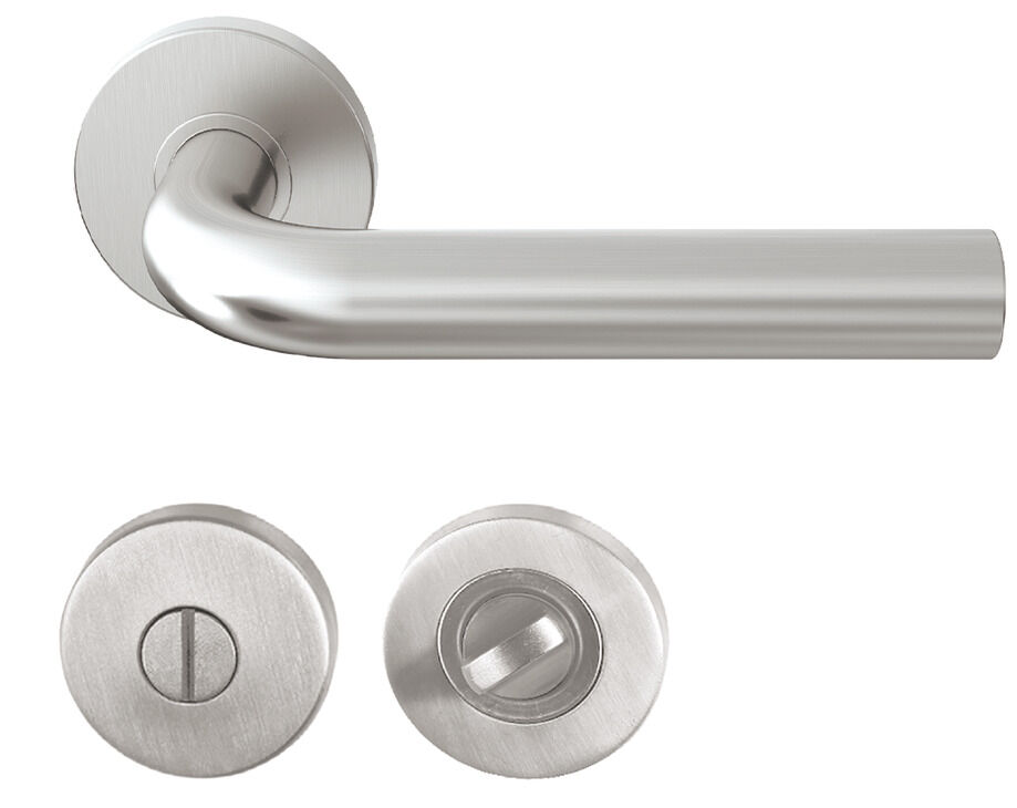 Häfele REA-M Kapı Kolu Seti Paslanmaz Çelik 304 52 mm Paslanmaz çelik renkli Mat 902.99.594