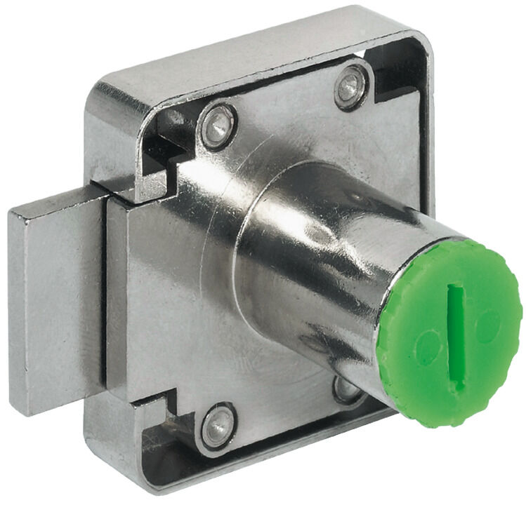 Häfele Symo Kilit sürgüsü kilidi Seren mesafesi 22 mm Nikel kaplama 232.25.620