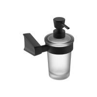 Hafele NORM Sıvı Sabunluk Duvara Monte Mat Siyah