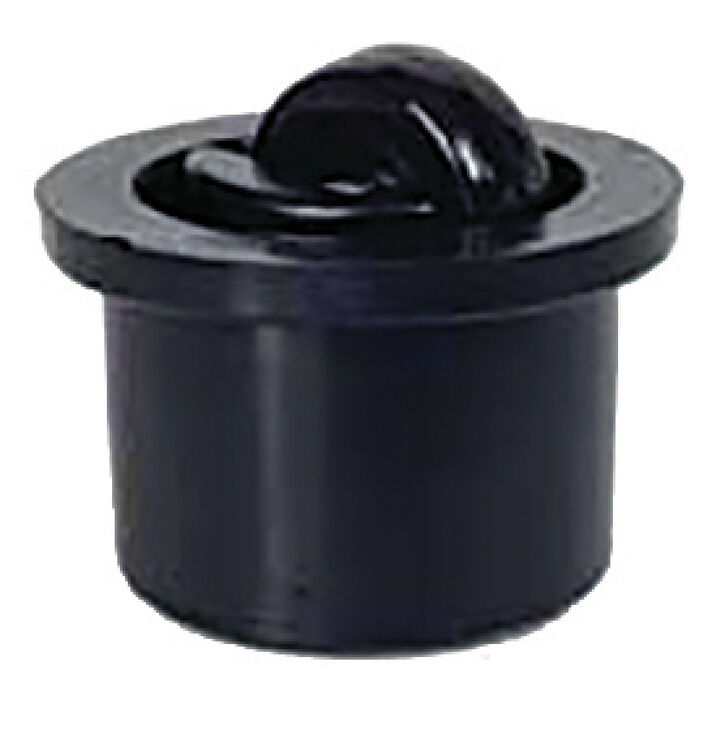 Häfele RENE 03 - Gömme Tekerlek 20 mm 8 mm Siyah Mat Bastırılarak 661.40.321