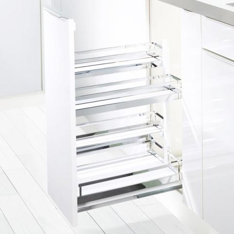 Hafele JUNIOR III Sepet Seti Alt Beyaz Aşçı Yamağı