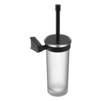 Hafele NORM Tuvalet Fırçalık Duvara Monte Mat Siyah