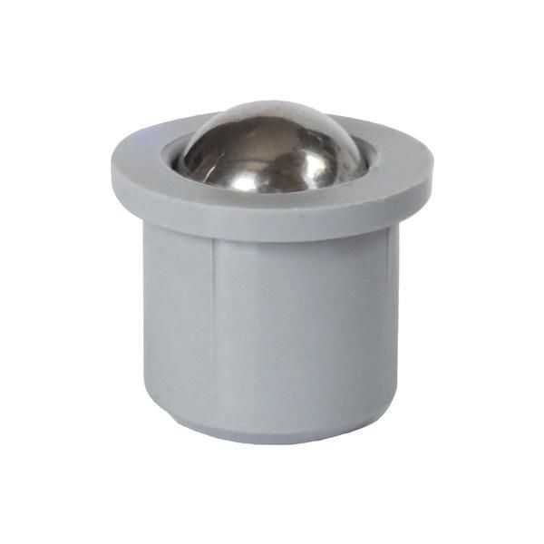 Hafele RENE02 Gömme Mobilya Tekerleği Sert Gri Ø19x7mm