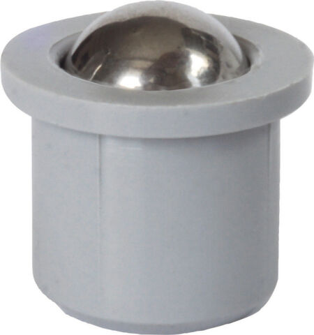Häfele RENE 02 - Gömme Tekerlek 19 mm 7 mm Açık Gri Bastırılarak 661.40.520
