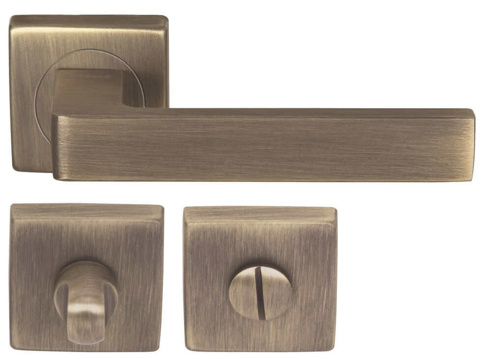 Häfele PROFIT II Kapı Kolu Seti Paslanmaz Çelik 304 53 mm Bronz Renkli 902.99.615