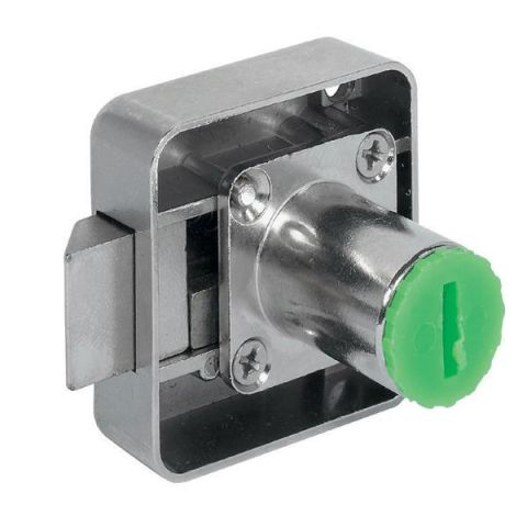 Hafele SYMO Yaylı Sürgü Kilit Nikel Kaplama 22mm Sağ