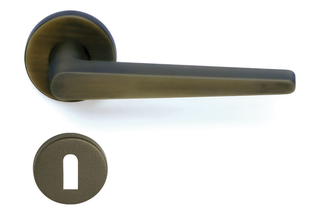 Häfele POLLY II Kapı Kolu Seti Alüminyum / Zamak 48,50 mm Bronz Renkli 902.99.621