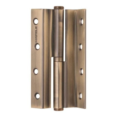 Hafele Yaprak Menteşe Binili Antik Bronz Çelik 120mm Sağ