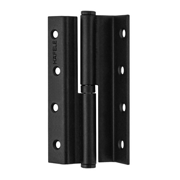 Hafele Yaprak Menteşe Binili Mat Siyah Çelik 120mm Sol