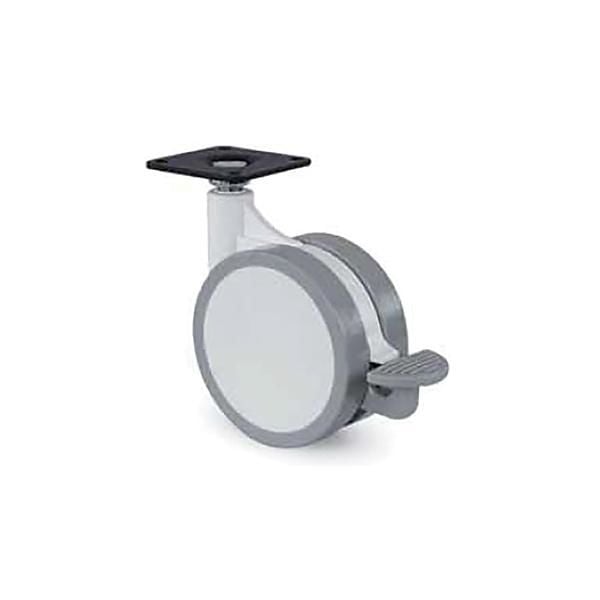 Hafele MENTO Mobilya Tekerleği Frenli Gri Ø65x88mm