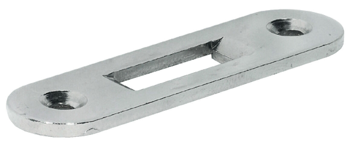Häfele Symo EC Kilit karşılığı plakası 16 mm 60 mm Nikel kaplama 233.30.990