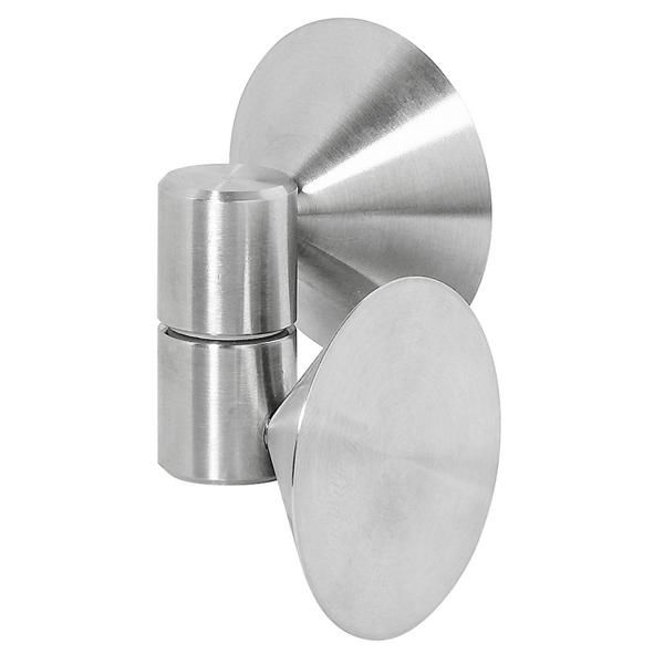 Hafele Cam Kapak Menteşesi Paslanmaz Çelik Cam/Cam 180º