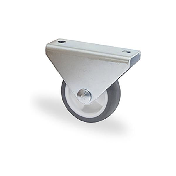 Hafele COSA Sabit Mobilya Tekerleği Siyah Ø38x48mm