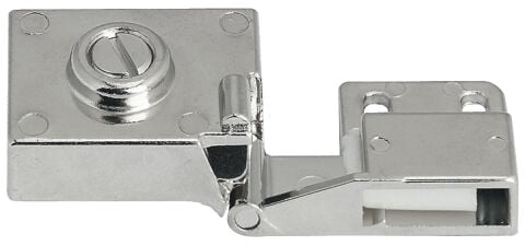 Hafele Cam kapı menteşesi, Açılma açısı 170°, gömme montaj
