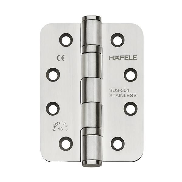 Hafele Yaprak Menteşe F Paslanmaz Çelik 304 Mat 102x76x3mm