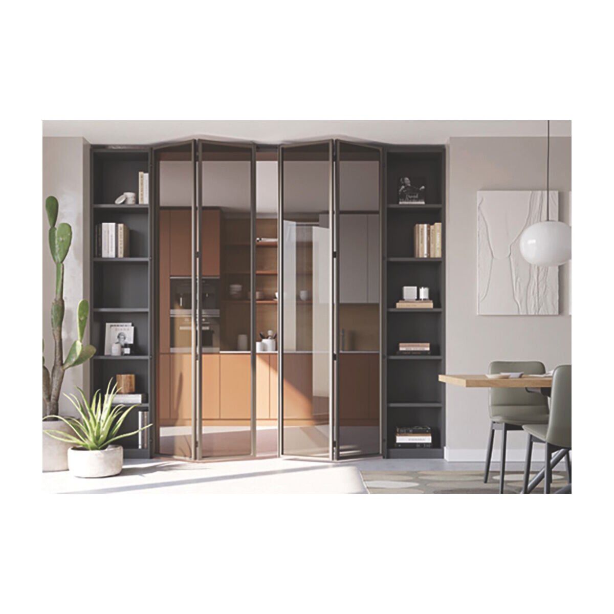 Häfele Folder menteşe set 2li Titanyum - 408.46.034