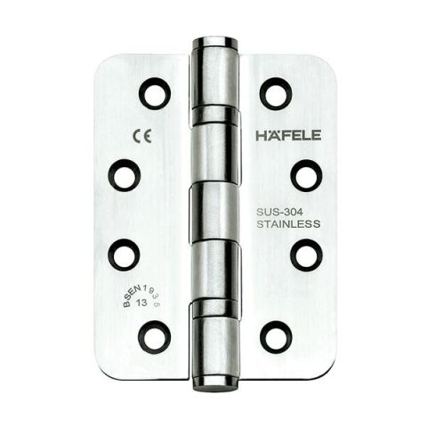 Hafele Yaprak Menteşe F Paslanmaz Çelik Parlak 102x76x3mm
