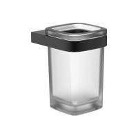 Hafele PLATO Diş fırçalık,duv.mon.,m.siyah