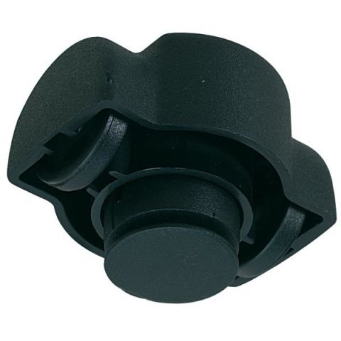 Hafele ROLLY Tekerlek/baza ayağı frensiz siyah