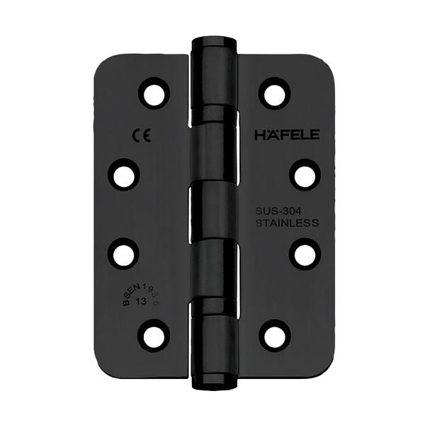 Hafele Yaprak Menteşe F Paslanmaz Çelik Siyah102x76x3mm