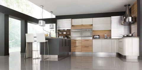 Häfele RISE - Stor Sistemi 500x1320 mm 1,320 mm Alüminyum renkli 443.10.923