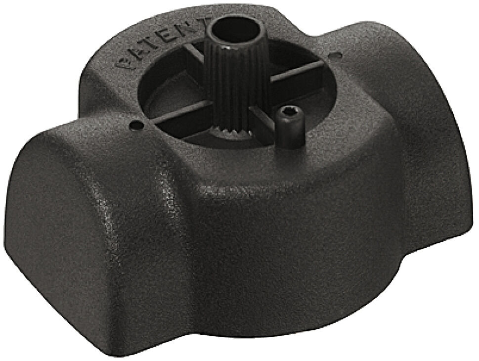 Häfele İkiz tekerlek 4 tekerlek ile yük taşıma 30 mm Siyah Siyah 600 kg 670.17.300