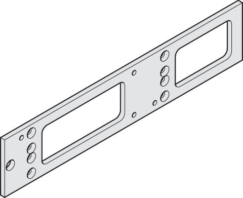 Hafele Montaj plakası, TS 4000 ve TS 5000 için, üst kapı
