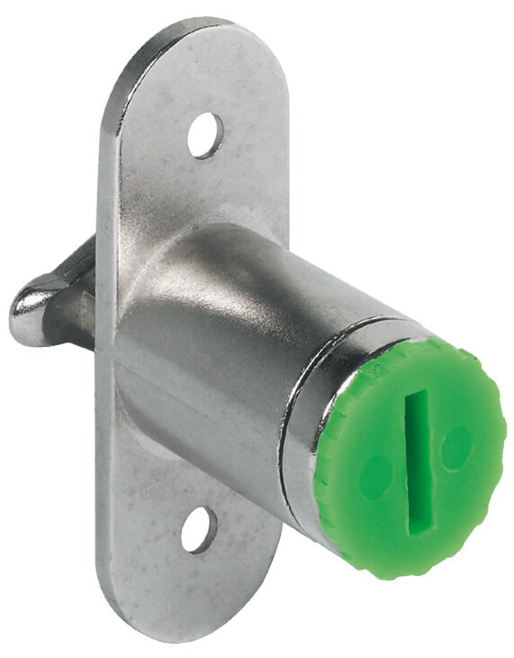 Häfele Symo EC Basmalı ve çevirmeli kilit vidalanarak 18 mm Nikel kaplama Nikel kaplama 234.67.610