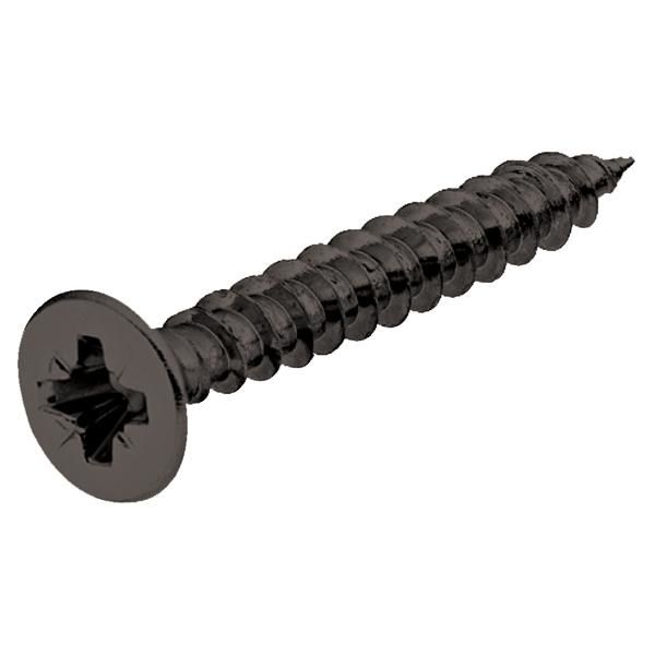Hafele Havşa Başlı Sunta Vidası Paslanmaz Çelik 201 Mat Siyah 4,0x25mm