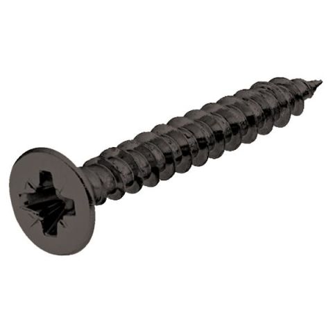 Hafele Havşa Başlı Sunta Vidası Paslanmaz Çelik 201 Mat Siyah 4,0x25mm
