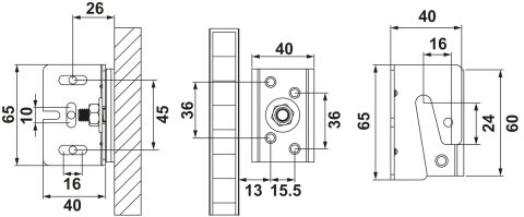 Askı Elemanı, Hafele HALTER 03 - 290.34.021