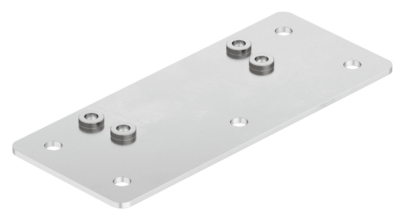Häfele Menteşe tabanı - Gri 20 mm yan panel 365.13.603