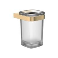 Hafele PLATO Diş fırçalık,duv.mon.,p.altın