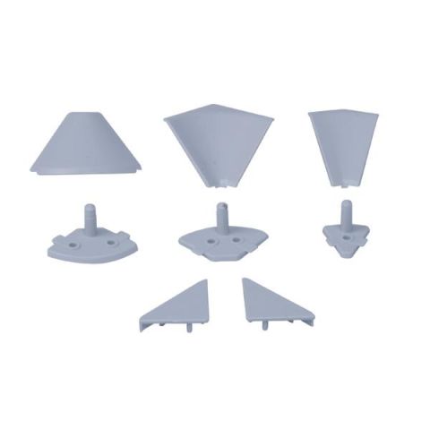 Hafele Tezgah Aksesuar Seti Üçgen Tip Paslanmaz Çelik