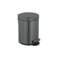 Hafele COMFY Pedallı çöp kutusu,5L,titanyum