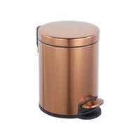 Hafele COMFY Pedallı çöp kutusu,5L,parlak rose