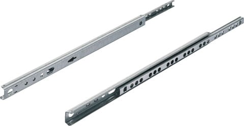 Hafele Bilyalı Ray, 17 / 10, Ray Yüksekliği: 17 mm, Tek