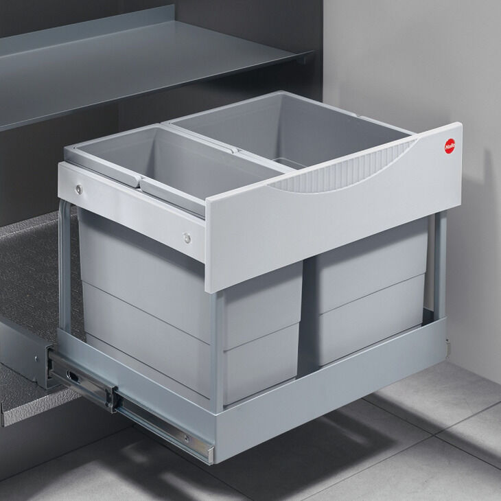 Häfele Çöp Kutuları Hailo Raumspar Tandem S - 556x367x376 mm 3644801 502.70.214