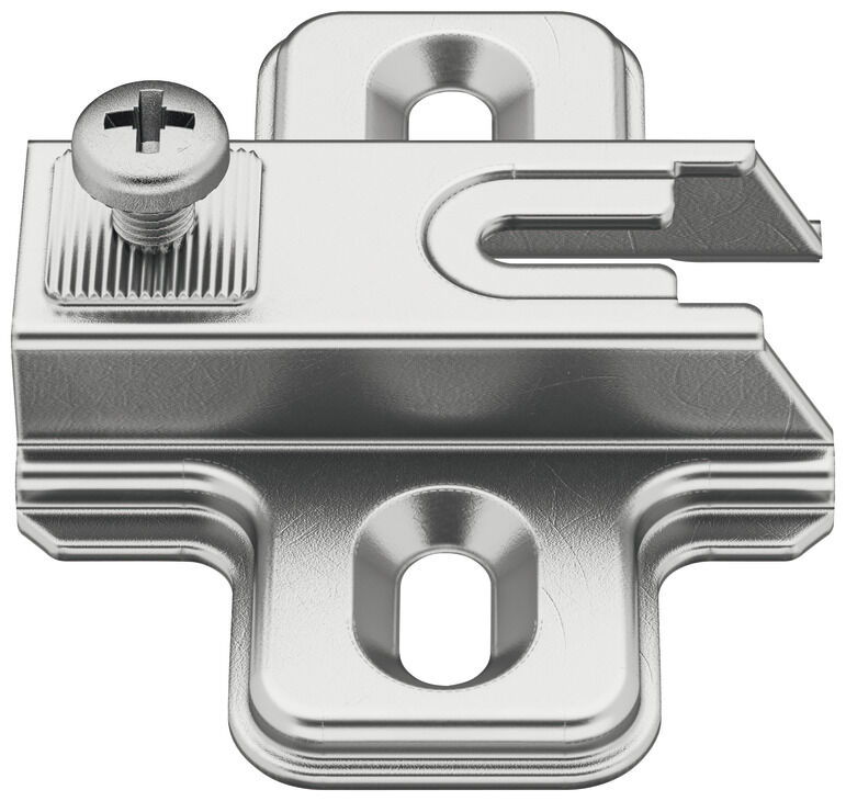 Hafele M310 SlideOn crucif.plate screw fix.H2 - 311.03.102