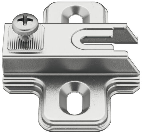 Hafele M310 SlideOn crucif.plate screw fix.H2 - 311.03.102