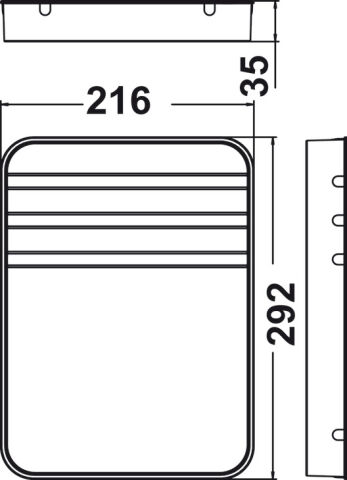 Häfele One2Four/One2Five çöp kutusu sistemi için Gri 502.90.162