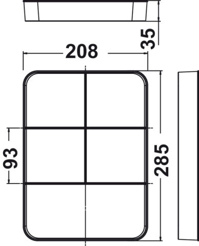 Häfele One2Four/One2Five çöp kutusu sistemi için Gri 502.90.162