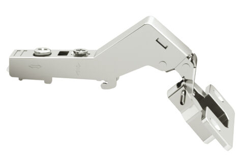 Gizli menteşe, Hafele Metalla 310 A/SM, ahşap kapaklar