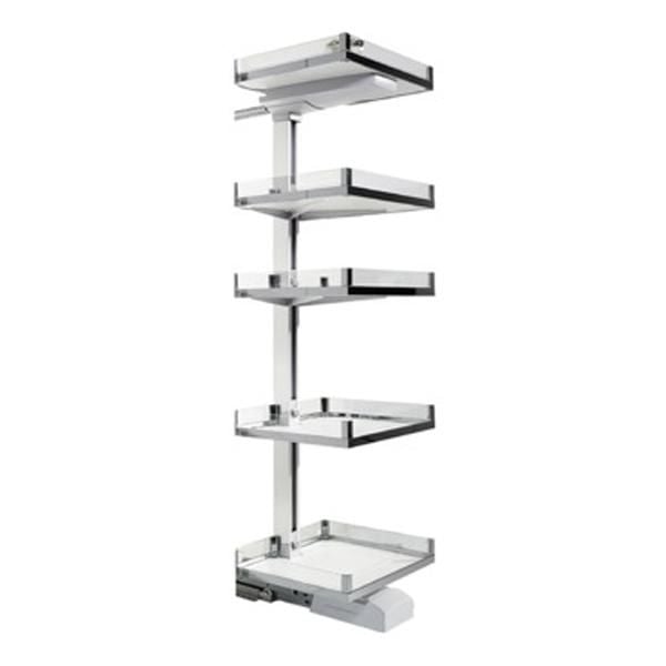 Hafele CONVOY Premio Sepet Seti Arena Vario Parlak Krom 5 Sepet 60cm Sağ