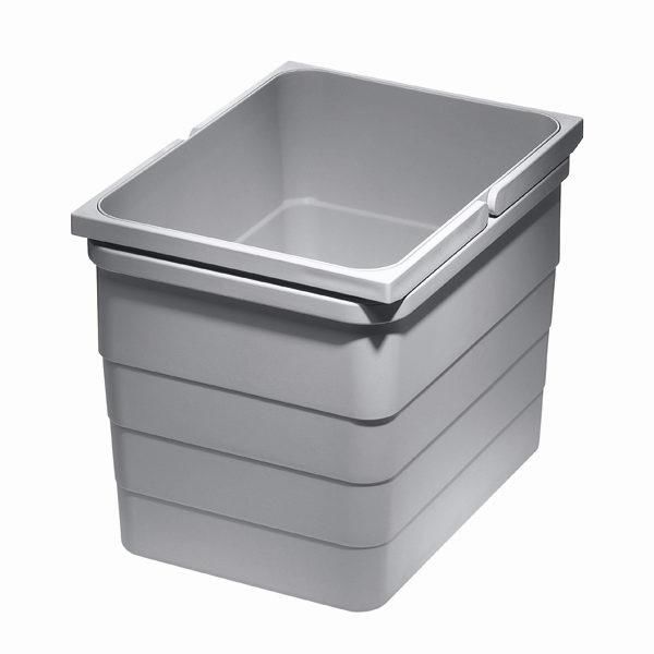 Hafele ONE2FIVE Çöp Kutusu Gri 26lt