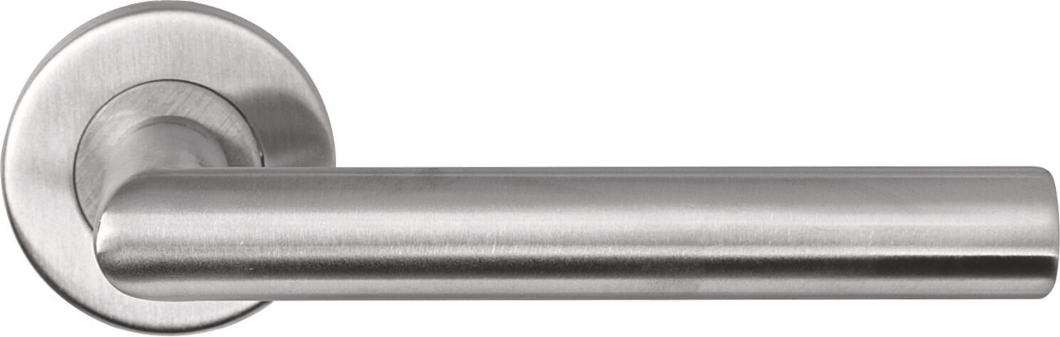 Häfele WERNER-M Kapı Kolu Kilitleme Rozetsiz Paslanmaz 53 mm Paslanmaz çelik renkli Mat 903.23.250