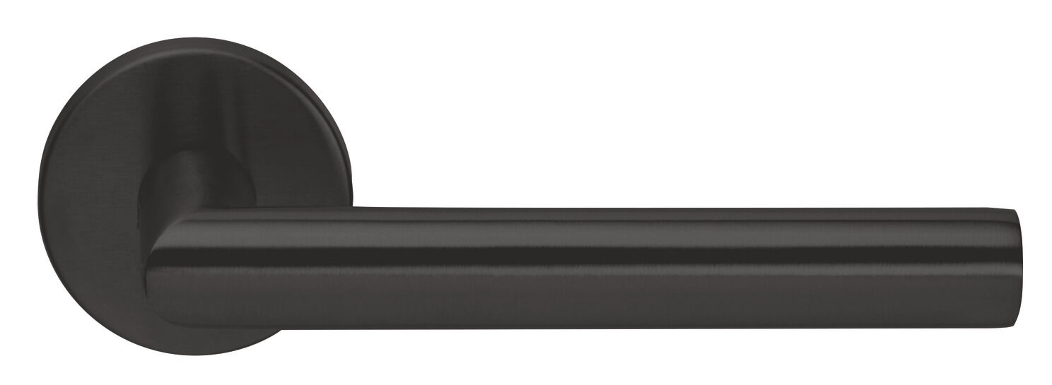 Häfele WERNER-M Kapı Kolu Kilitleme Rozetsiz Paslanmaz 53 mm Siyah Mat 903.23.253