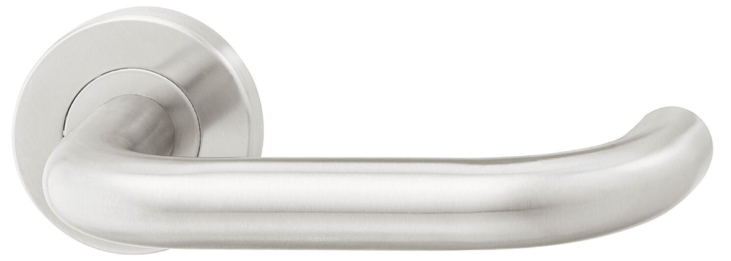 Häfele ROLAND-M Kapı Kolu Kilitleme Rozetsiz Paslanmaz 53 mm Paslanmaz çelik renkli Mat 903.23.260