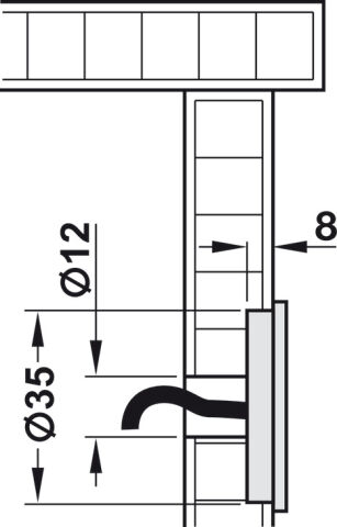 Häfele Dialock Anten FAN 200 - IP67 237.59.062
